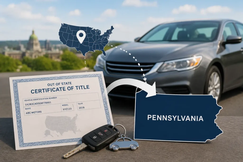 How to Sell a Car With an Out of State Title in PA