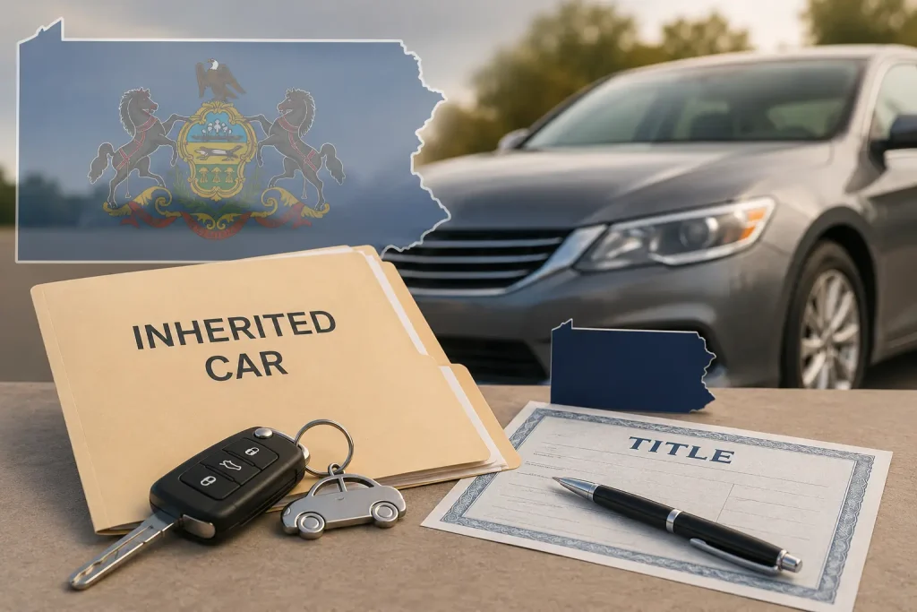 How to Sell an Inherited Car in Pennsylvania