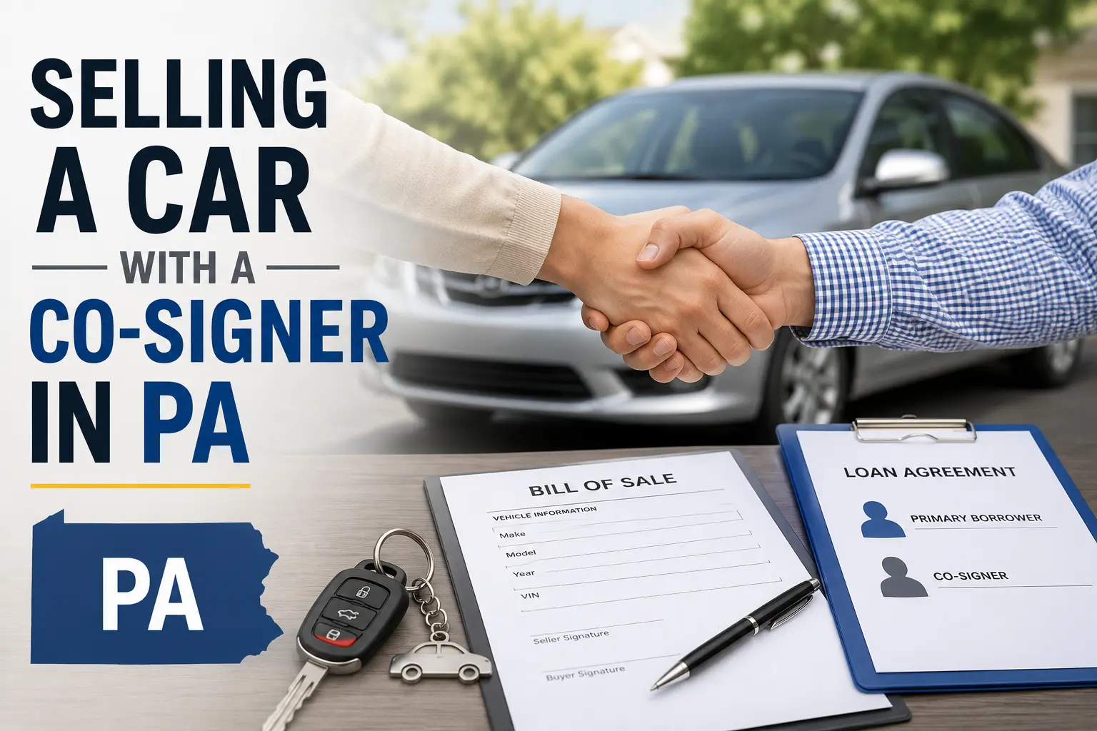 Selling a Car with a Co-Signer in PA