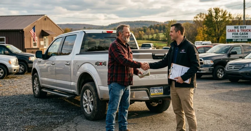 Sell My Ford Truck for Cash in PA Fast, No Haggling