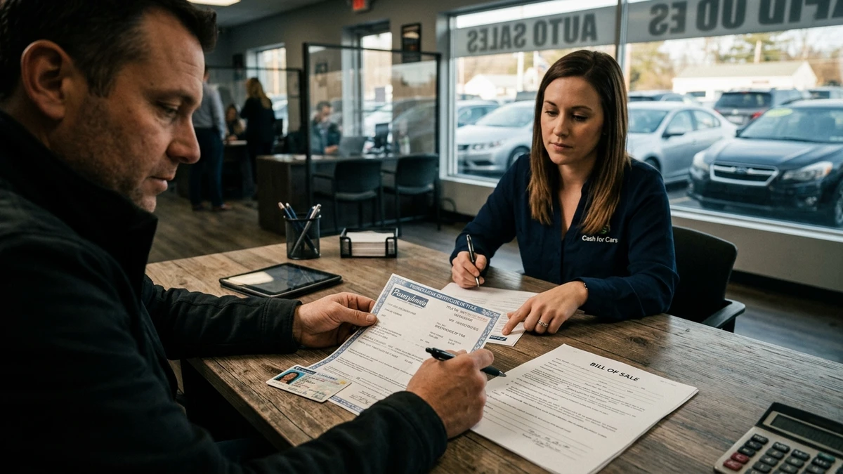 How to Get Your Paperwork Ready Before You Sell - what paperwork do I need to sell my car in PA