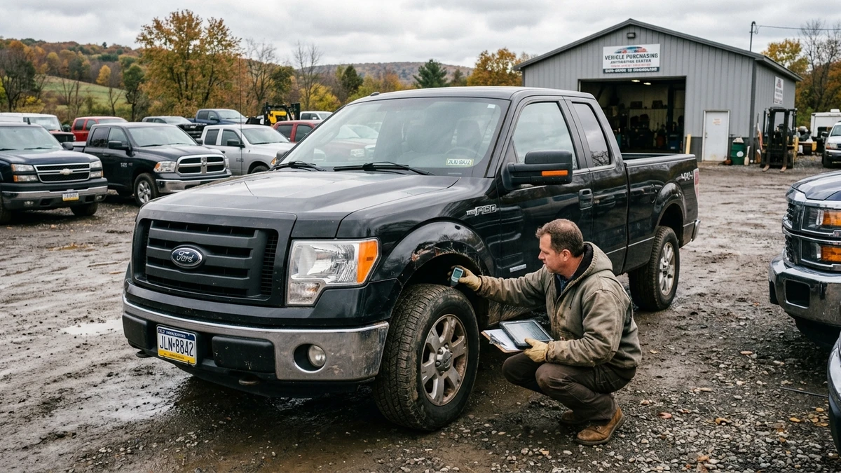 What Determines Your Truck's Cash Value - sell my Ford truck for cash in PA