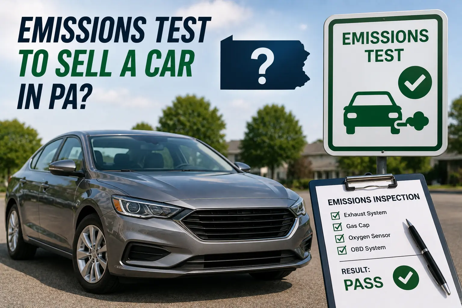 Do You Need an Emissions Test to Sell a Car in PA?