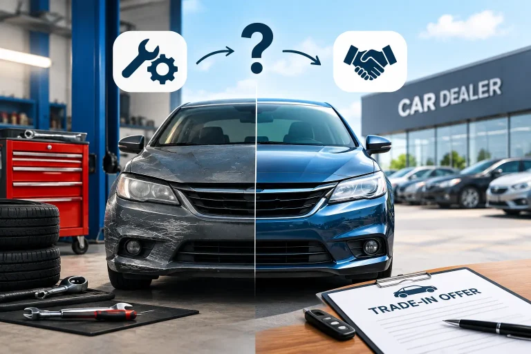 Should I Fix My Car Before Selling It to a Dealer in 2027