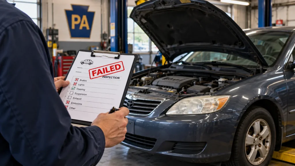 Selling a Car That Failed Inspection in PA